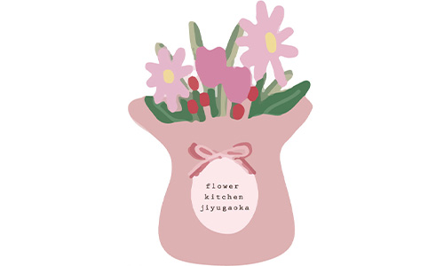 スタンディングブーケイラスト画像