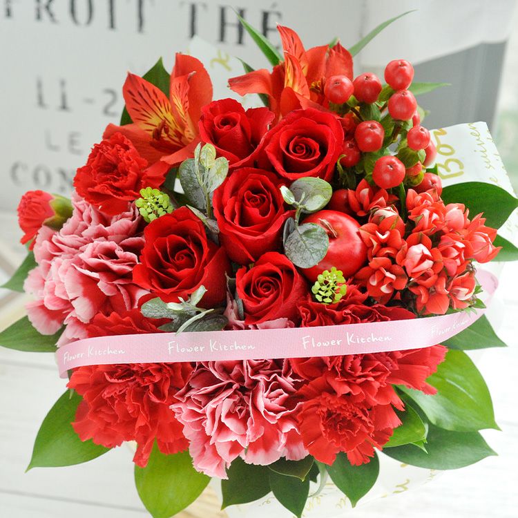 スタイルで選べるバラギフト 誕生日 アレンジメント 花束 プレゼント