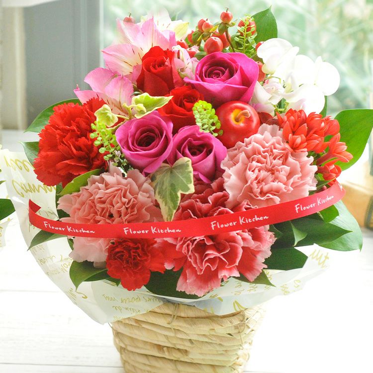 スタイルで選べるバラギフト 誕生日 アレンジメント 花束 プレゼント