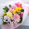 ピック付き季節のおまかせアレンジ 誕生日 アレンジメント プレゼント