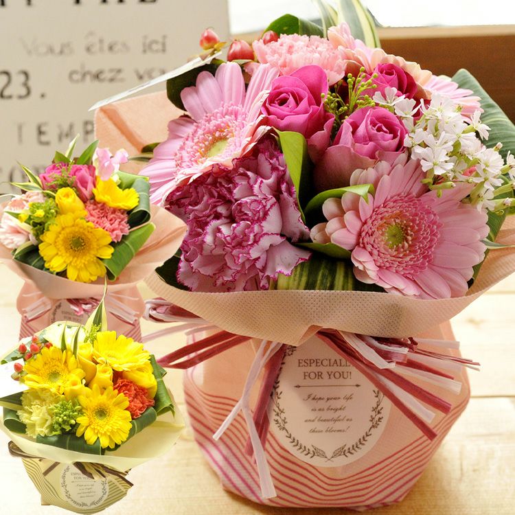 旬のスタンディングブーケ