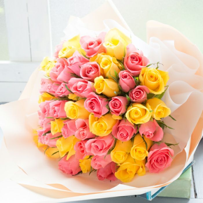 50本バラの花束 誕生日 プレゼント