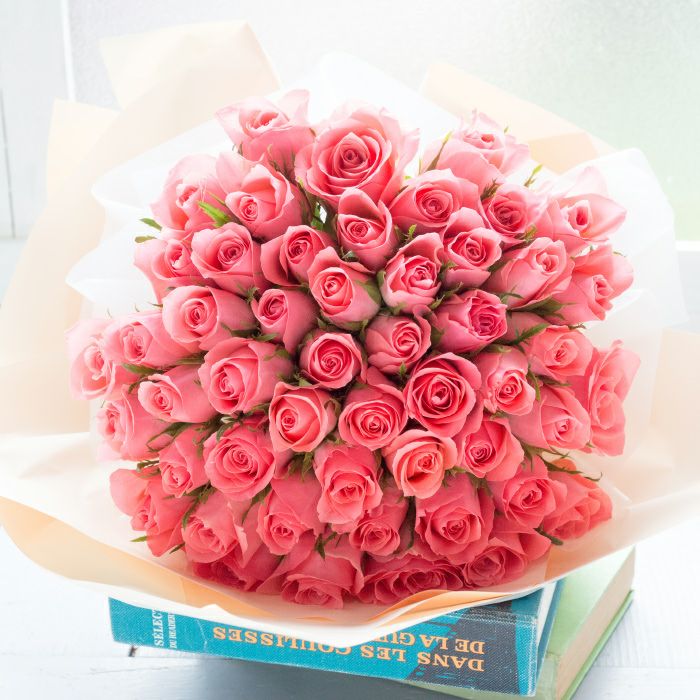 50本バラの花束 誕生日 プレゼント