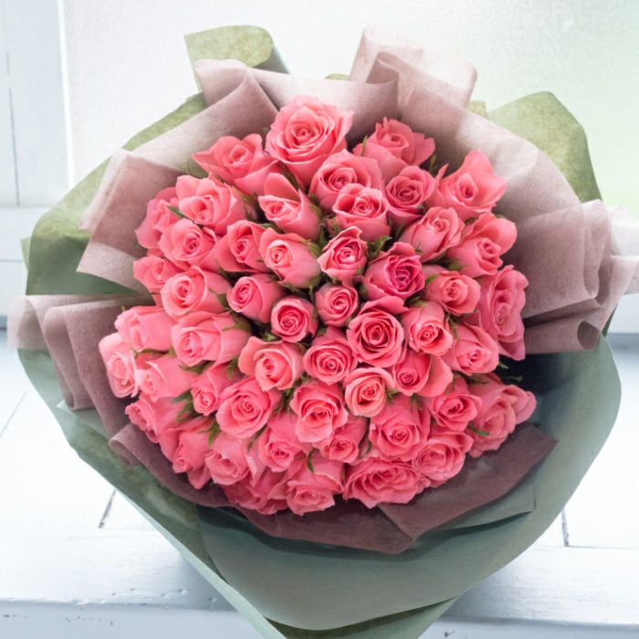 50本バラの花束 誕生日 プレゼント