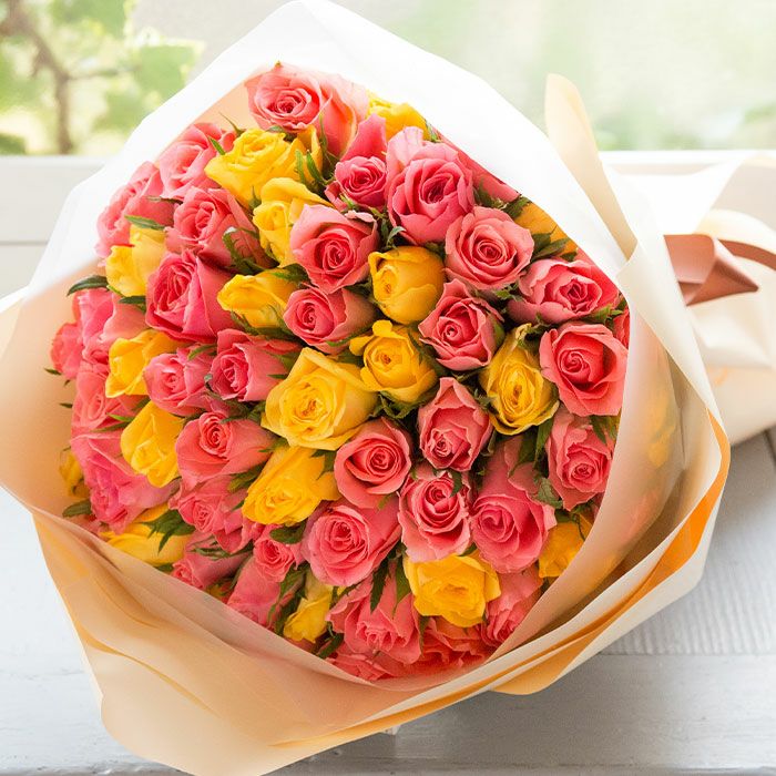 60本バラの花束 誕生日 プレゼント