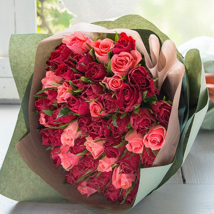 60本バラの花束 誕生日 プレゼント