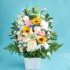 ひまわりのお供え花 清香アレンジ お悔やみ アレンジメント