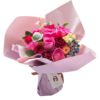 12本バラのハグブーケ 誕生日 花束 プレゼント