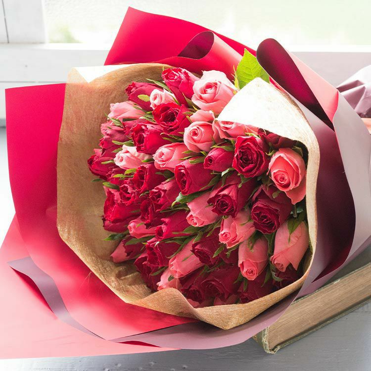 50本バラスイートブルーム